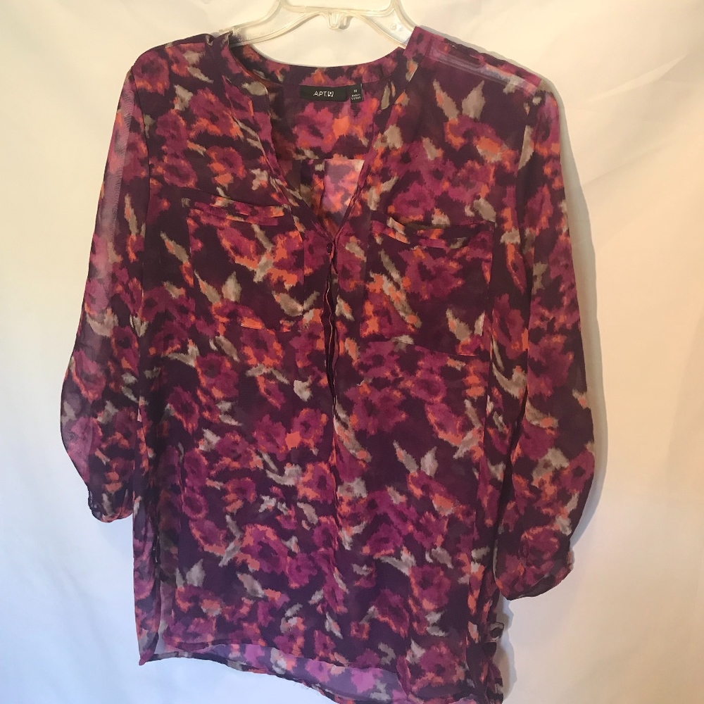 APT. 9 Long Sleeve Blouse 🌹